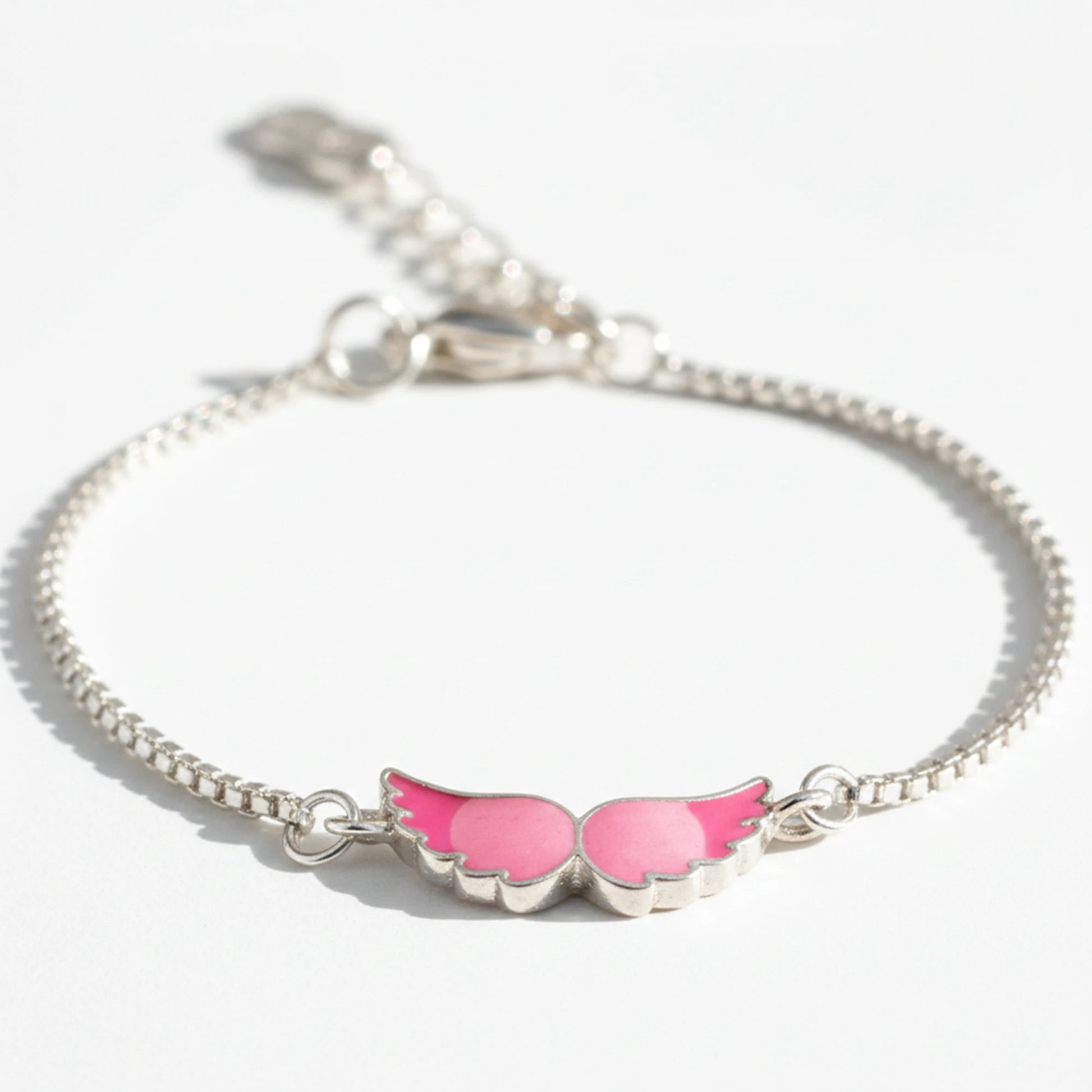 925 Sterling Silver Baby Bracelet With Wings Charm | Ideal Gift For 0 To 5 Years Old | New Born Baby Gift | Birthday Gift | 925 Hallmark, Unisex Baby, One Size